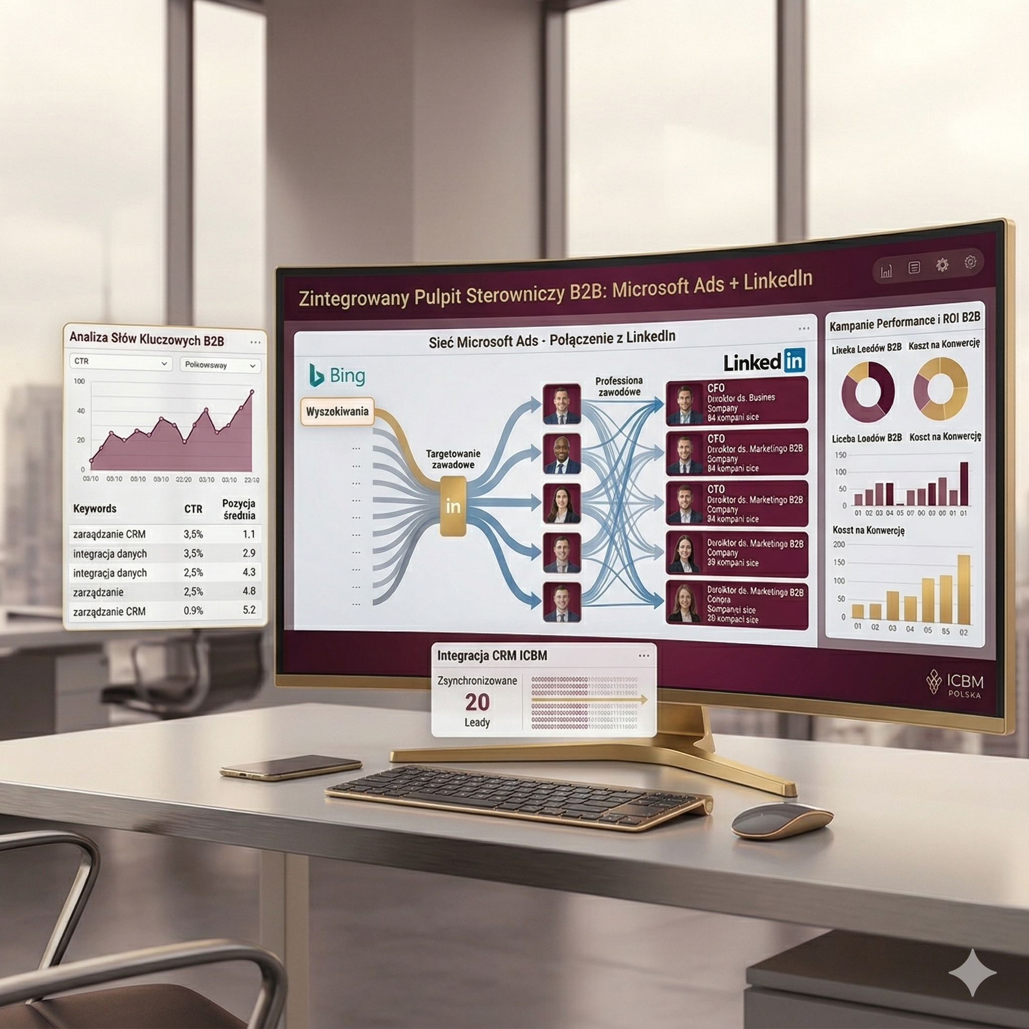 Campagnes Microsoft Ads - Dashboard