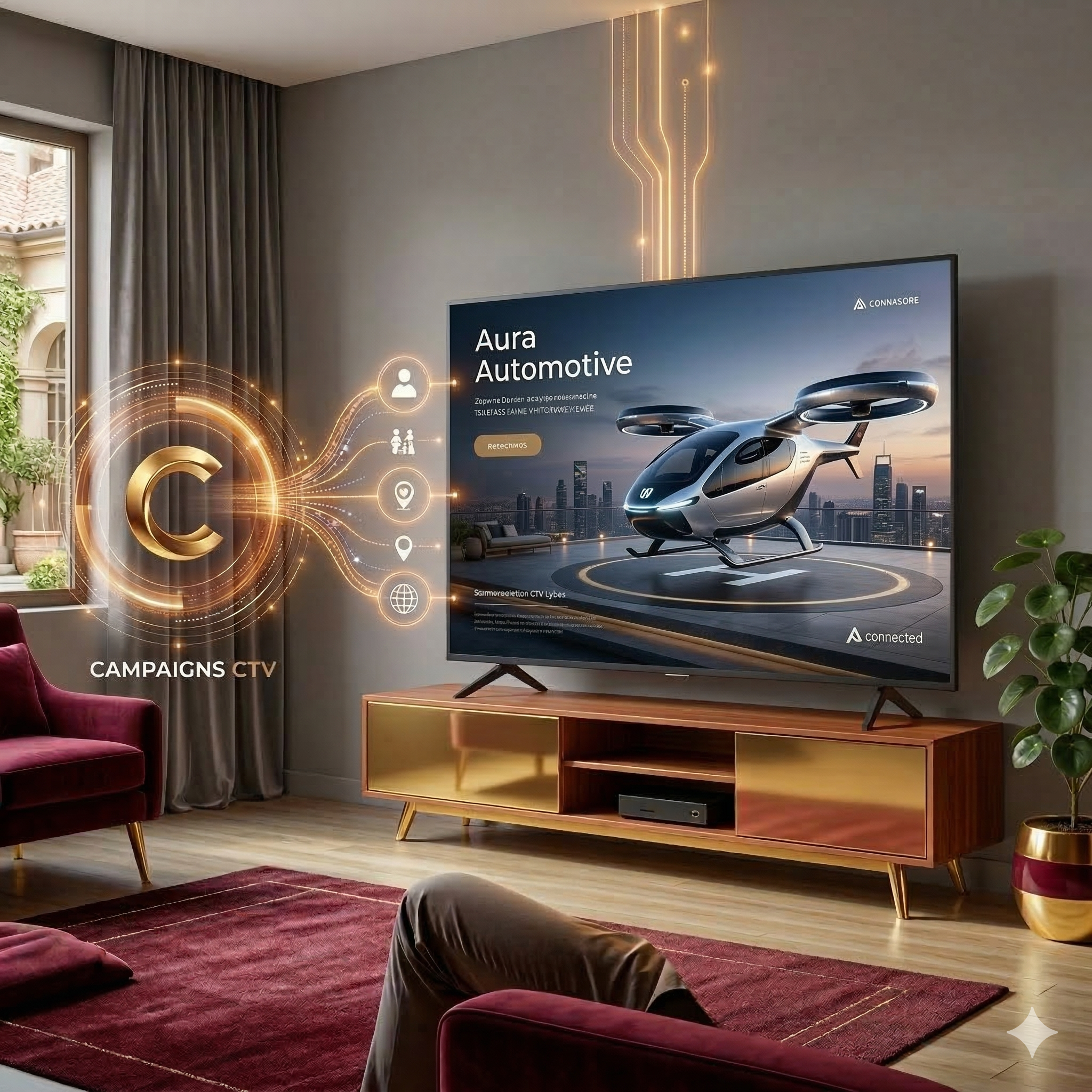Campagnes CTV - Connected TV Smart TV Streaming